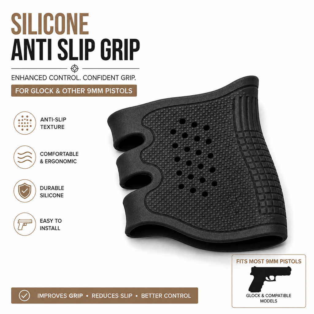 Imported anti slip grip for Glock