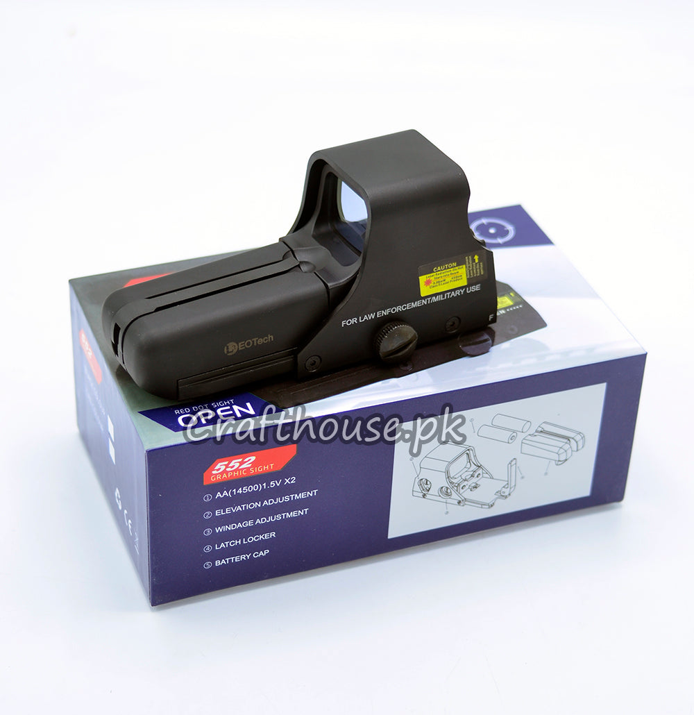 552 Red dot Sight -Light weight aluminium body