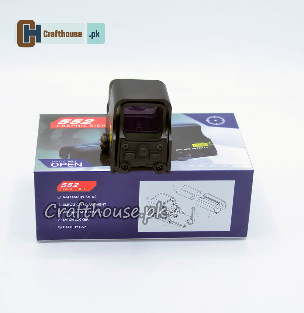 552 Red dot Sight -Light weight aluminium body