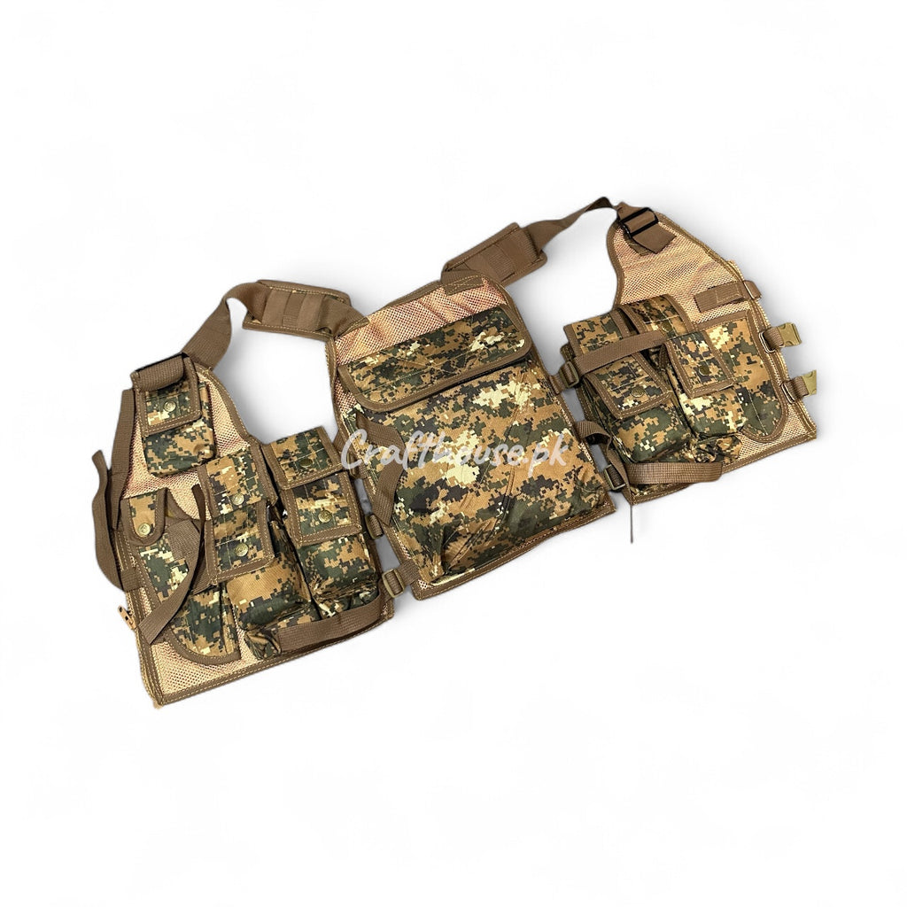 Four mag bandoriel vest for SMG