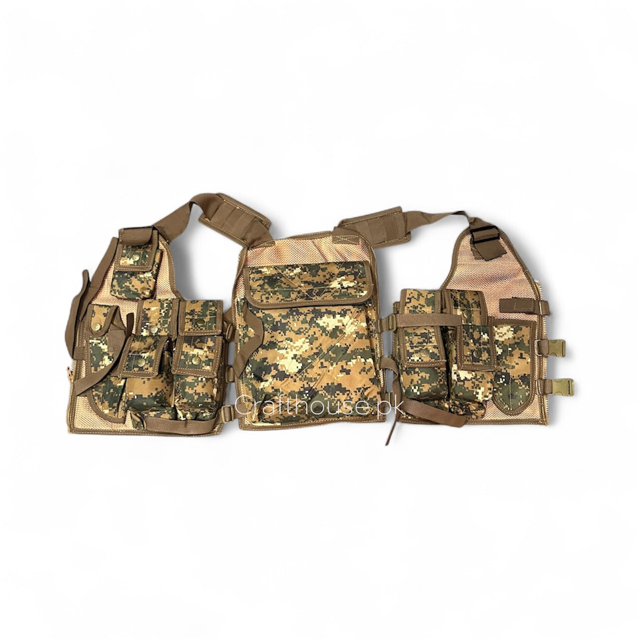 Four mag bandoriel vest for SMG