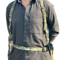 Double Sided Shoulder Holster green -D603