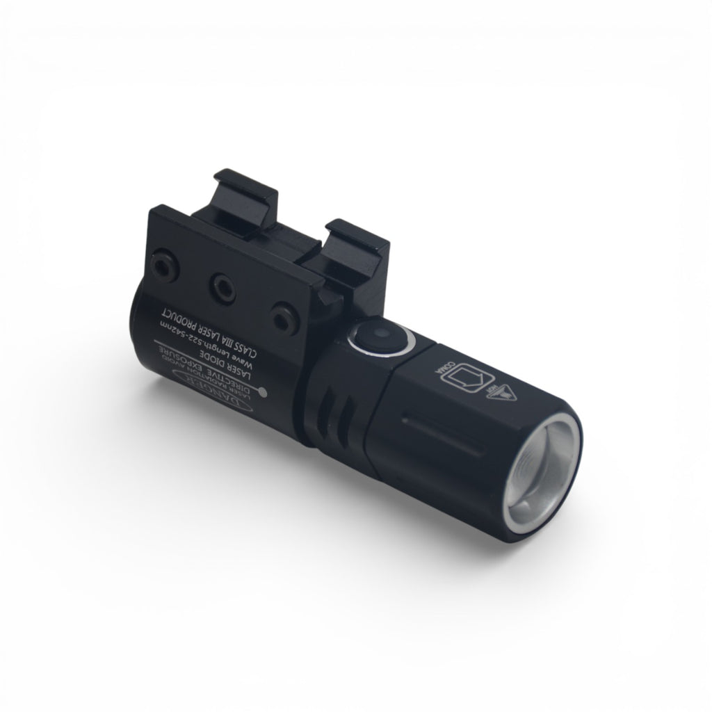 Flashlight for AR M4 SMG for 20 mm picatinny rail