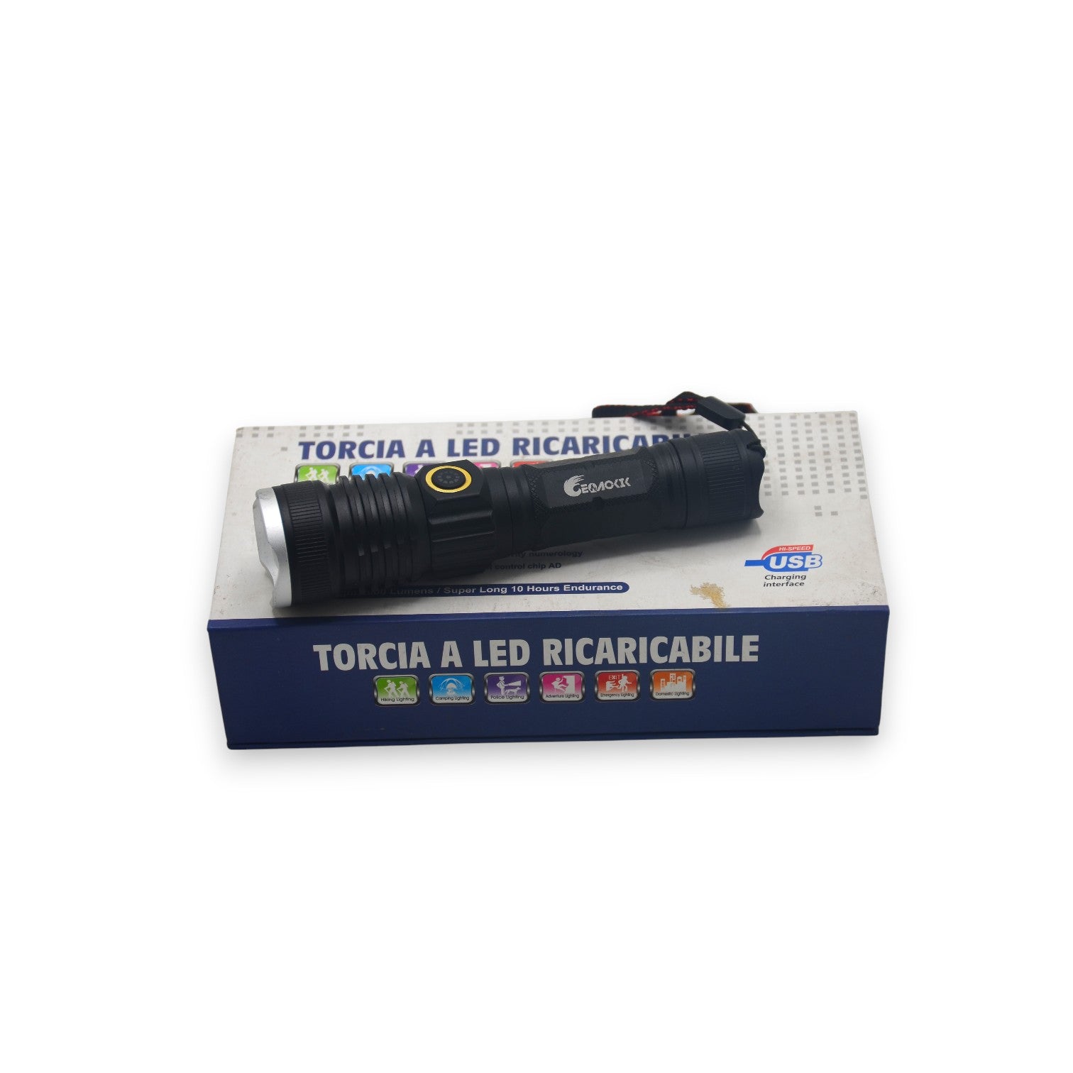 Rechargeable Flashlight long range