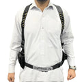 Double Sided Shoulder Cover with 2 spare mags pouches - Black