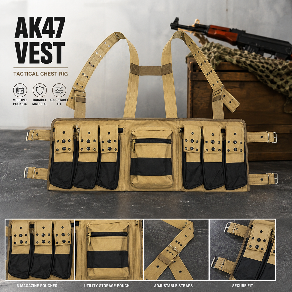 SMG 6 magazine Vest