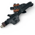 Leather belly holster for 9mm