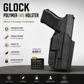 Glock IWB polymer Holster - Black