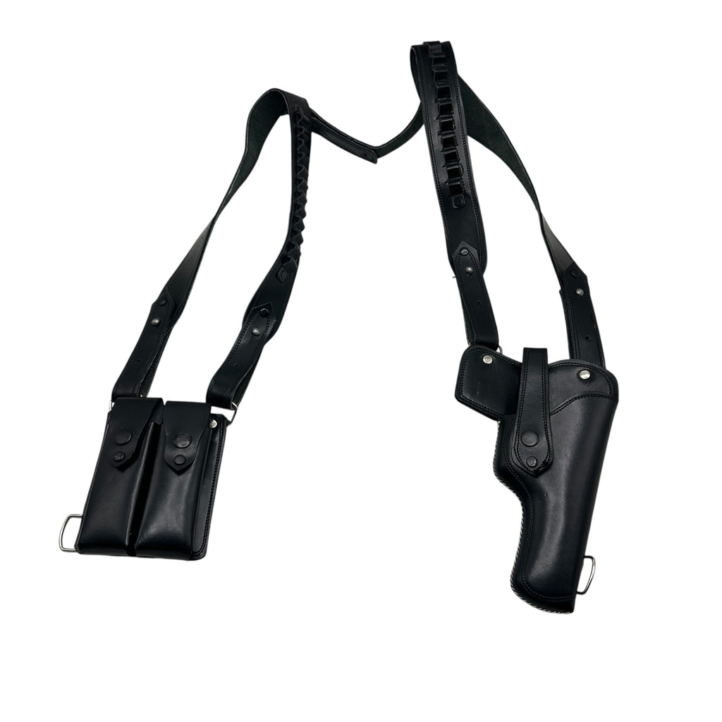 Doubl sided shoulder holstr for 30 bor 7 shar - leather