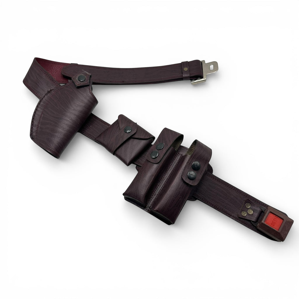 Belly belt holster with 2 mg pouch for 9mm