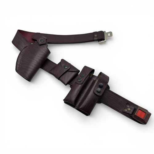 Belly belt holster with 2 mg pouch for 9mm