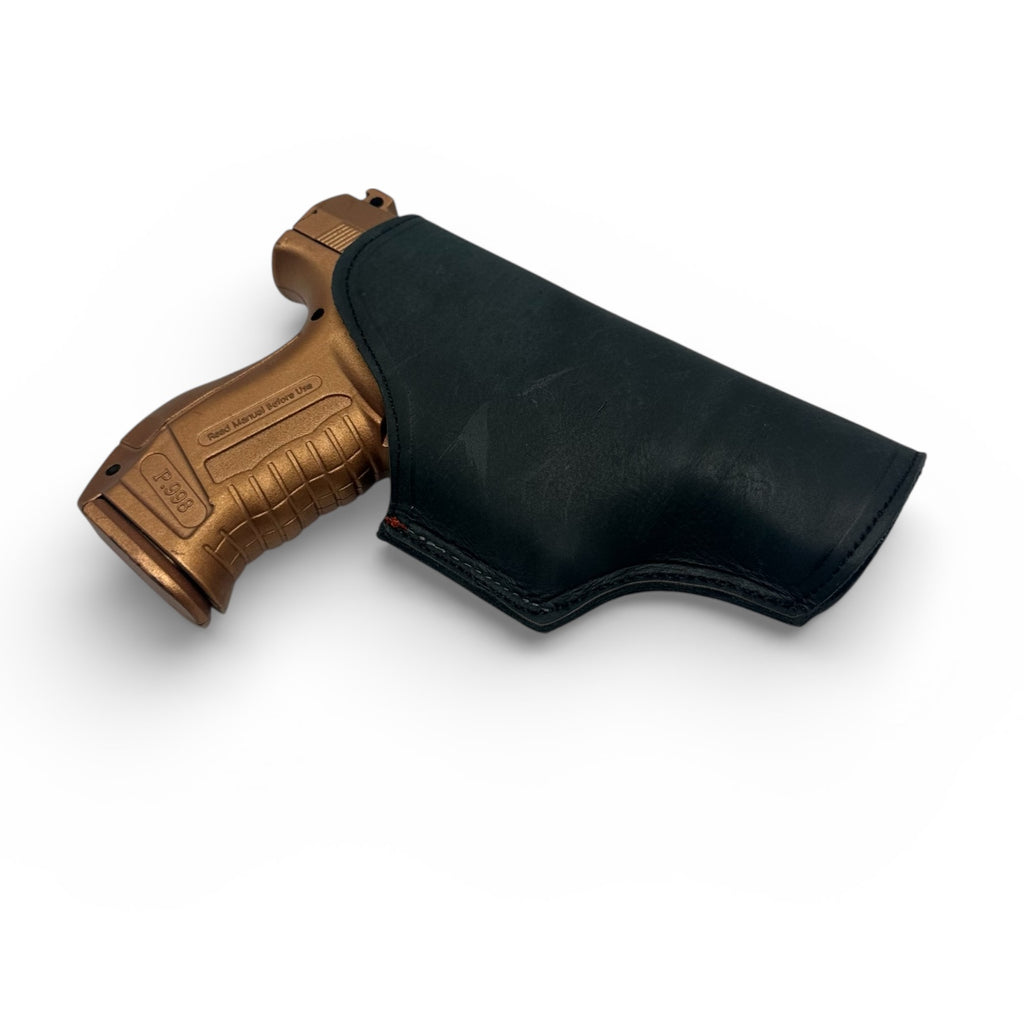 Leather holster owb for 30 bor and 9mm