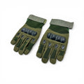 Full finger gloves imported- green