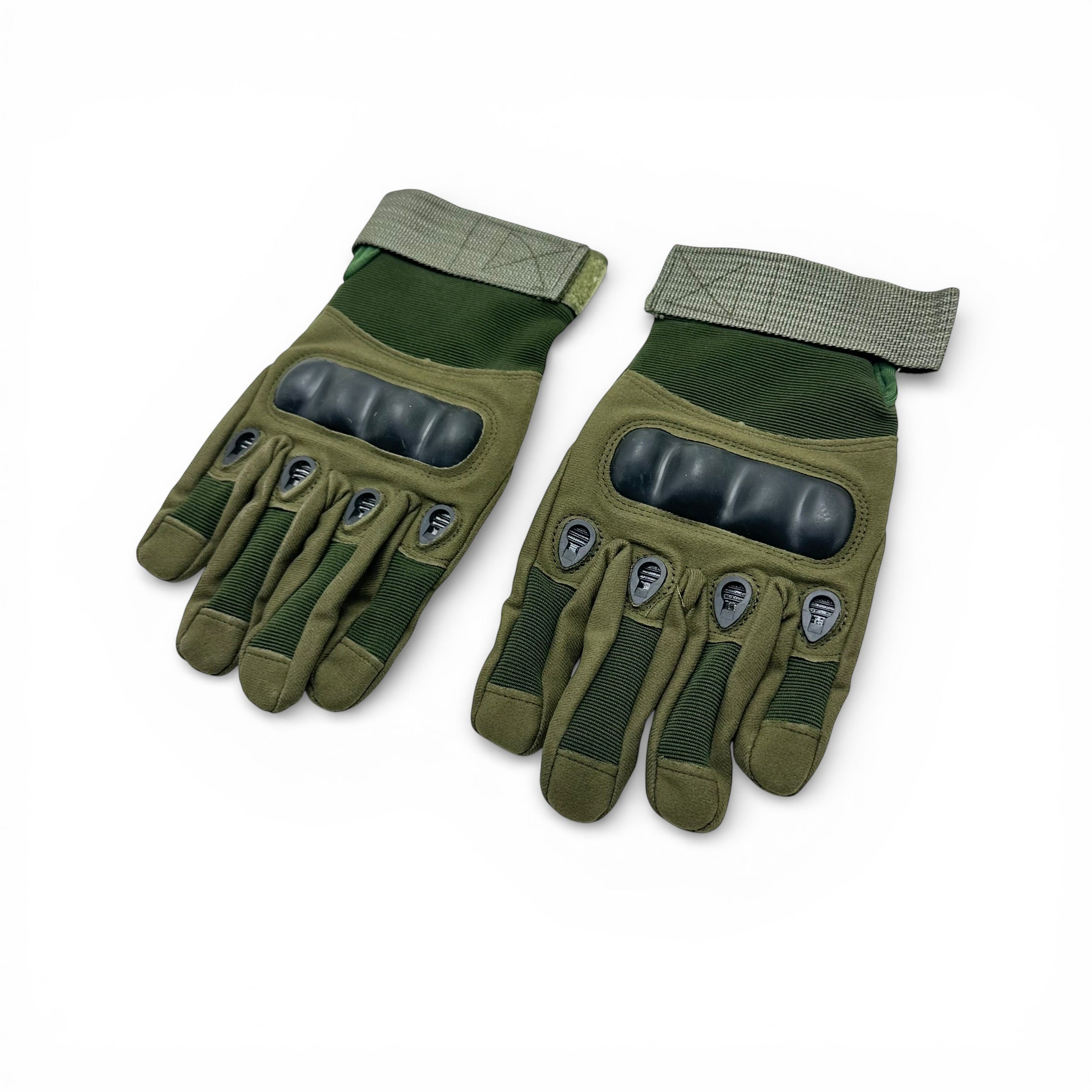 Full finger gloves imported- green