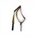 SMG sling Ak style brown sling with leather strips