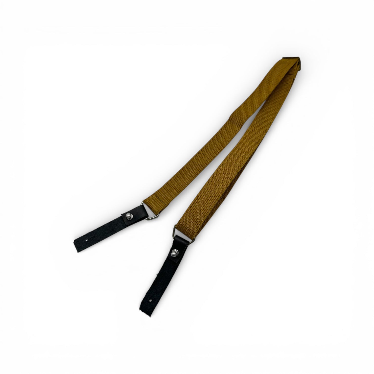 SMG sling Ak style brown sling with leather strips