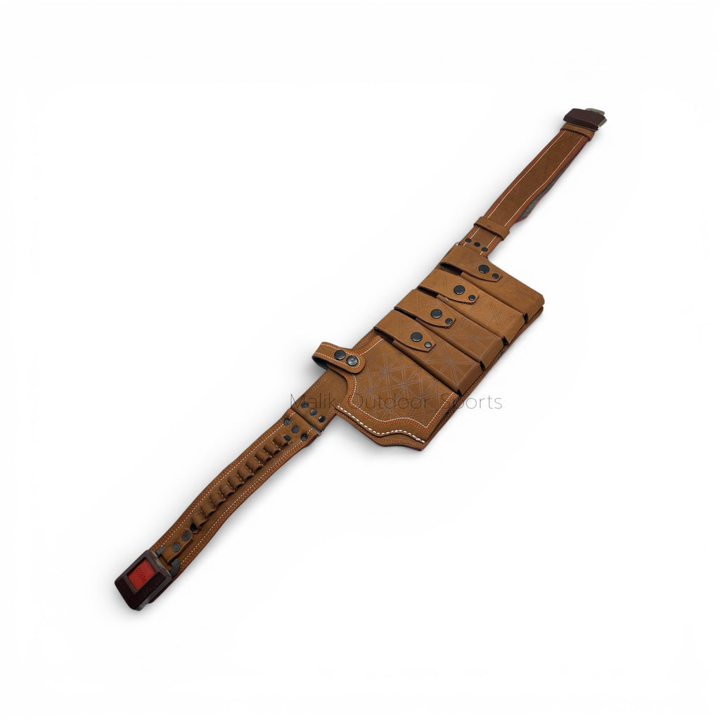 Genuine leather Belly holster for 9mm