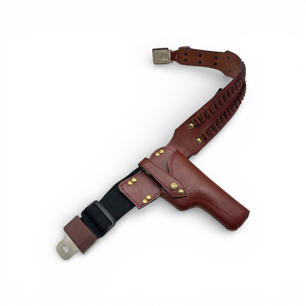 Genuine Leather belly holster for 30 bore 7 shat