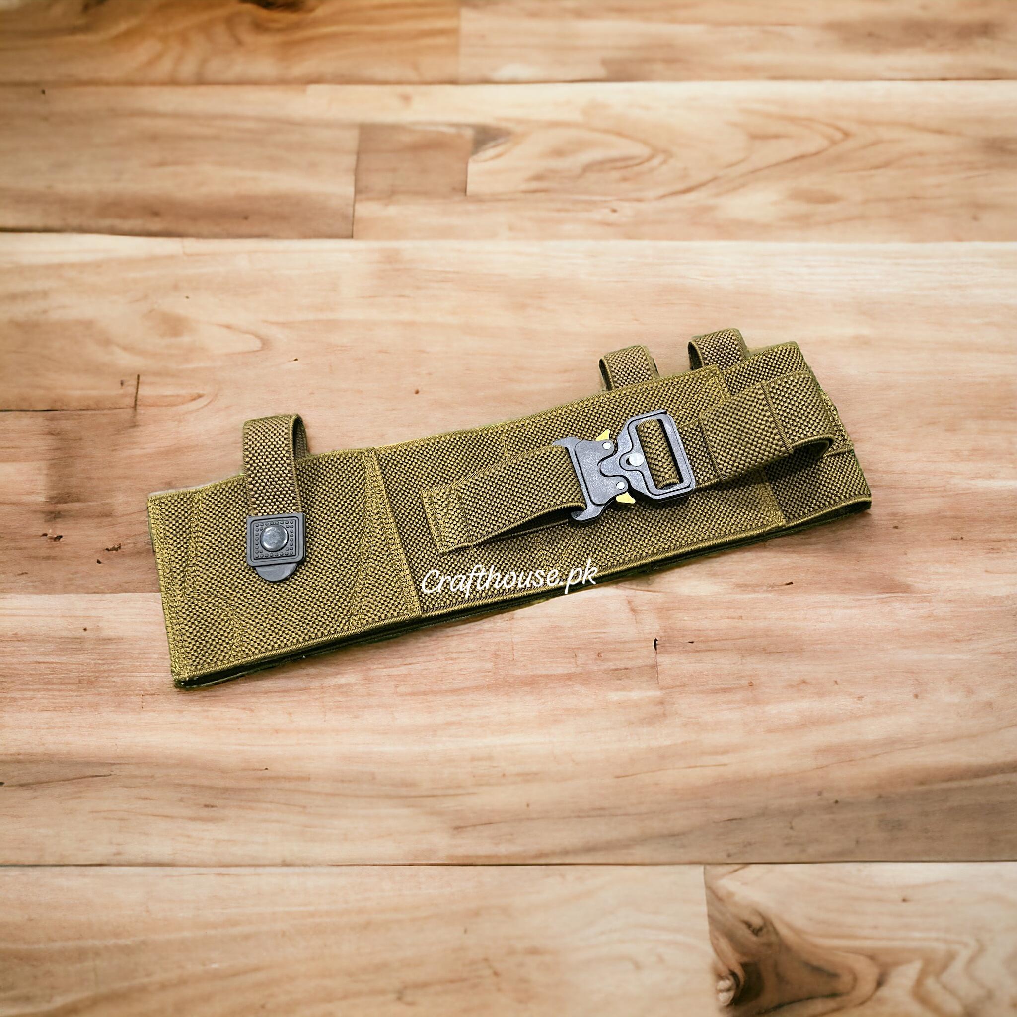 Concealed Carry Belly Band with Two Pouches