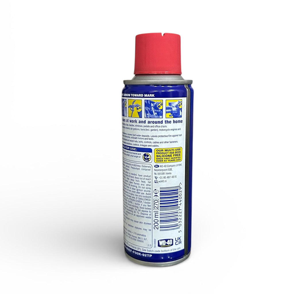 WD-40 Anti Rust Spray Genuine Made in UK - 200ml