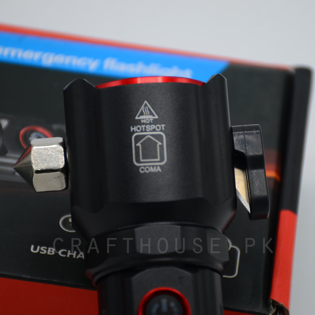 Long Range Rechargeable flashlight