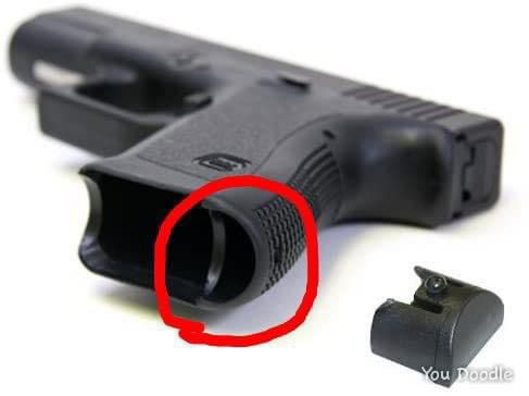Glock Insert Grip Adaptor plug