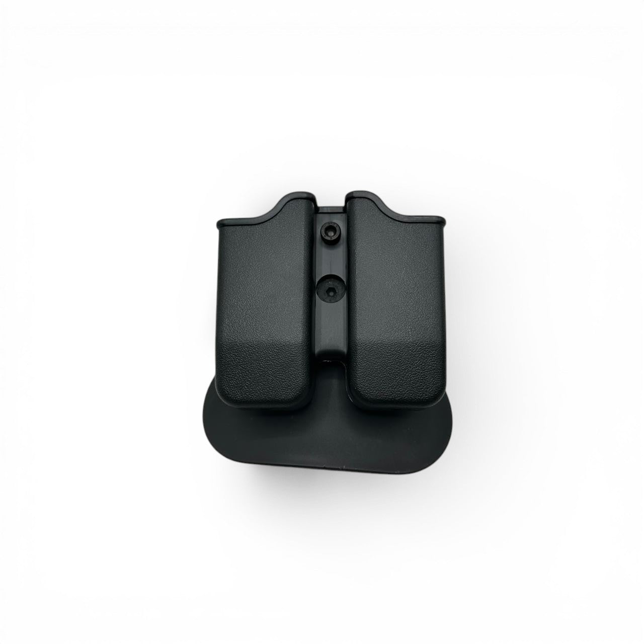 Glocckk Polymer Holster OWB with 2 spare mag holster
