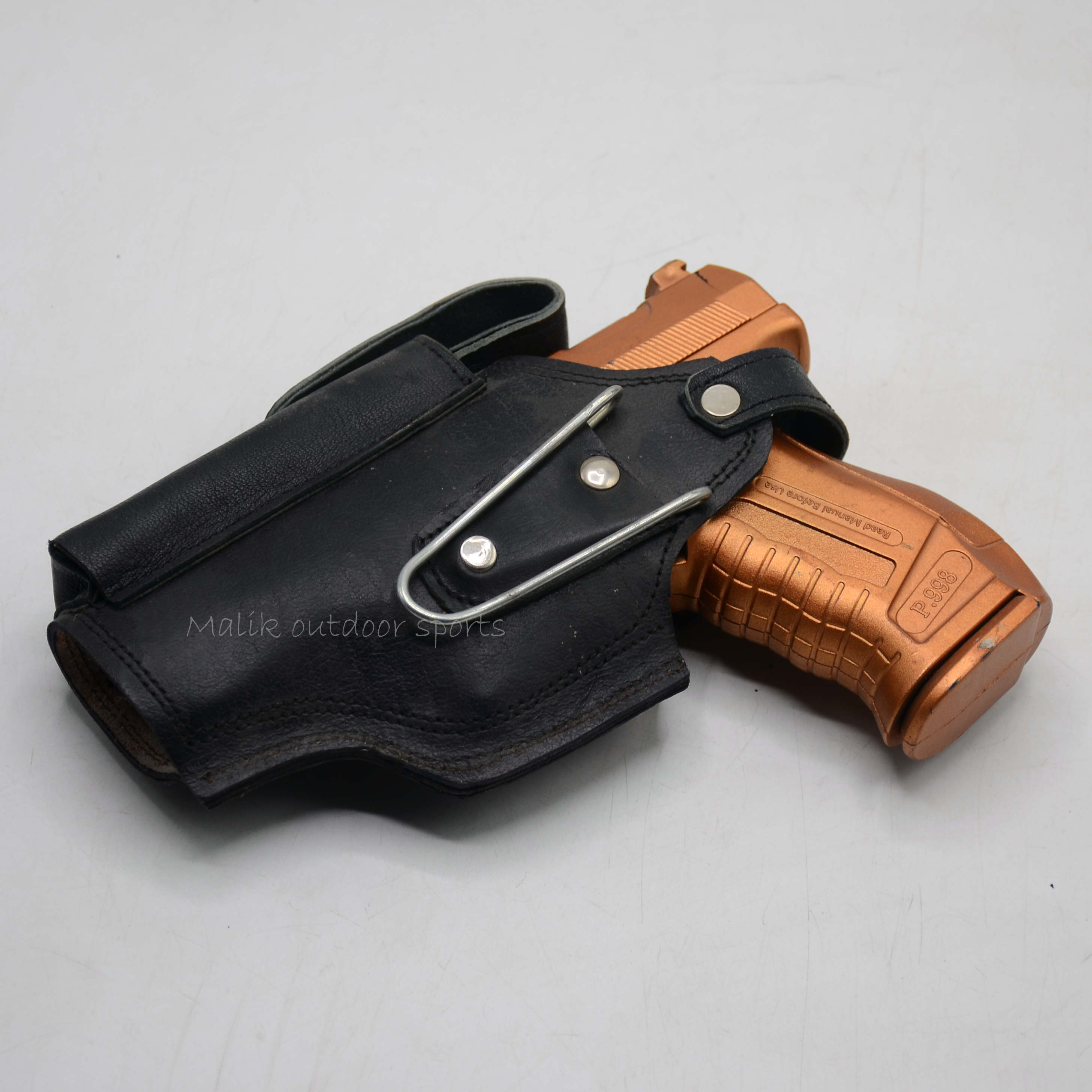 Leather owb pouch for 9mm