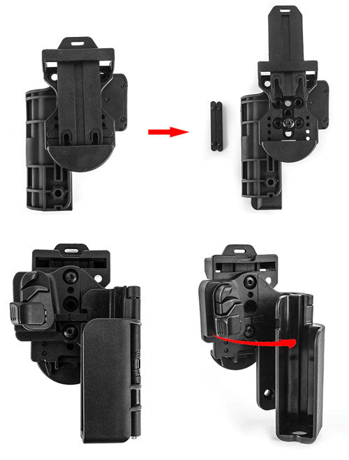 Quick Cocking Holster for Glock 17 and 22