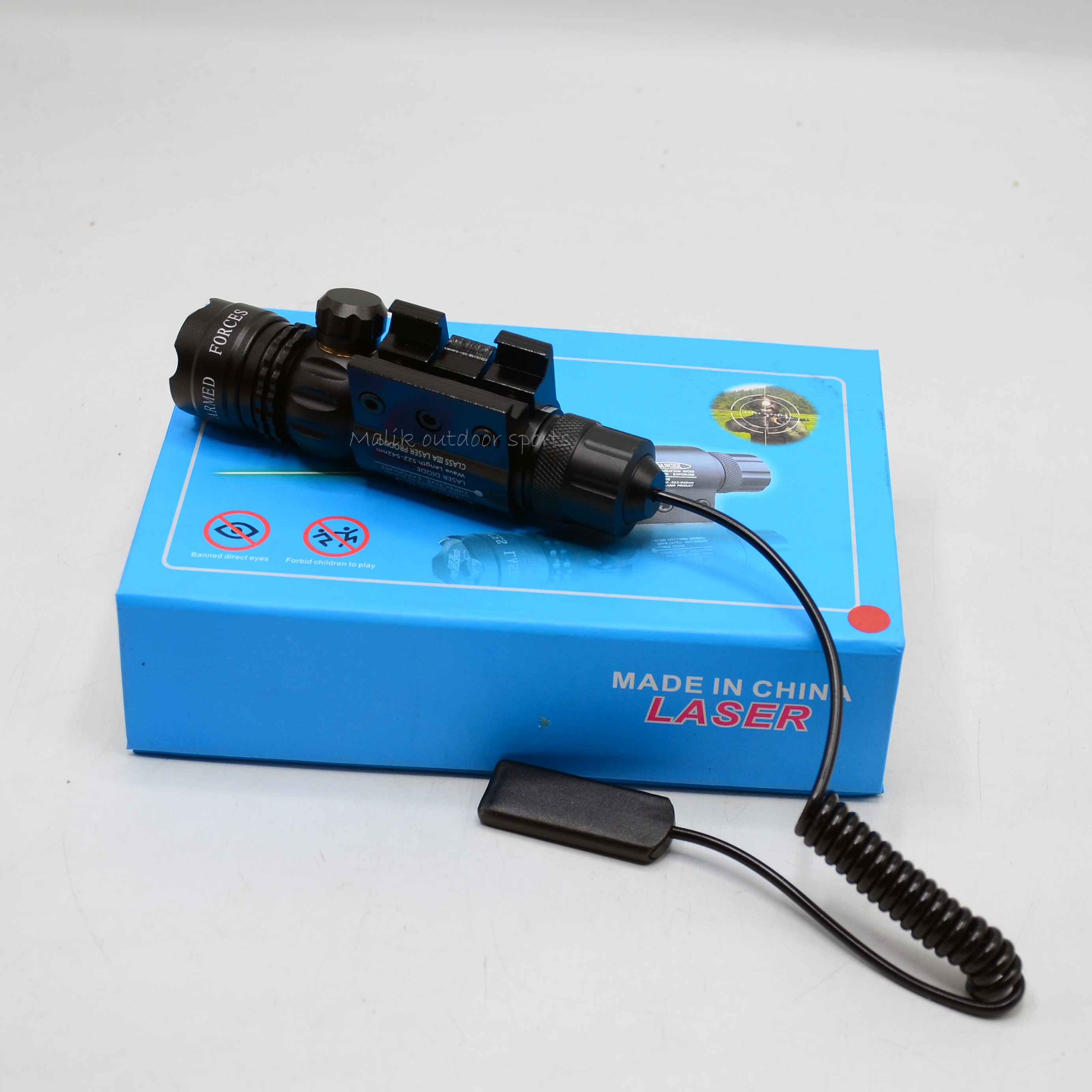 Red dot laser for M4 - rechargeable laser long range for 20 mm rails