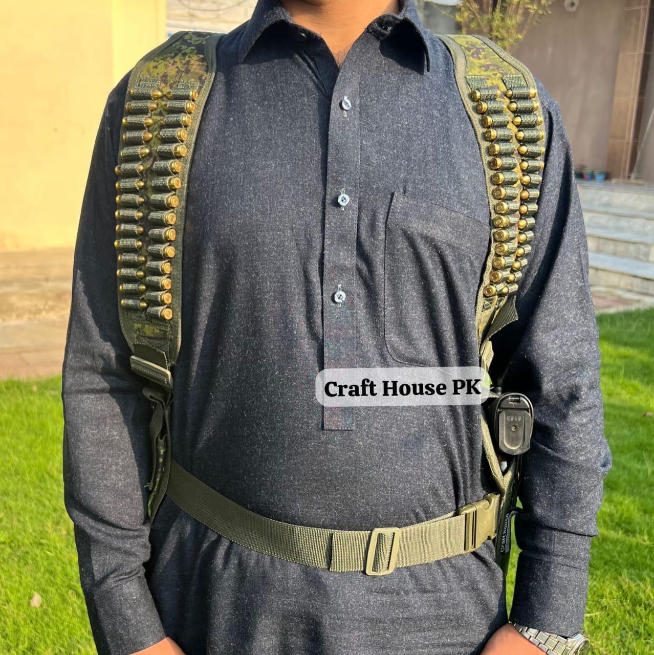 Double Sided SHoulder Cover Universal with 40 Rnd capacity