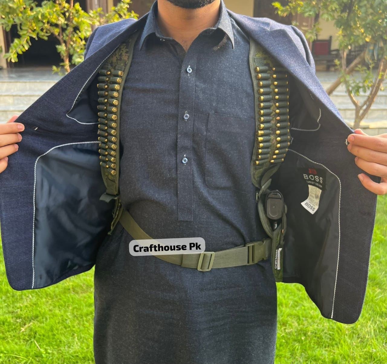 Double Sided SHoulder Cover Universal with 40 Rnd capacity