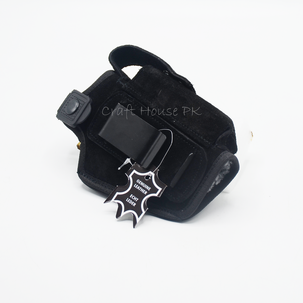 Suede Leather IWB Cover - Black
