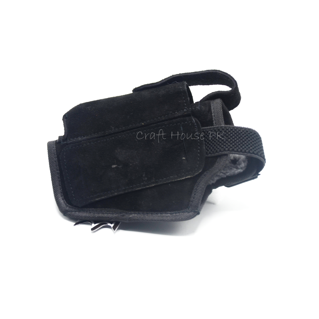 Suede Leather IWB Cover - Black
