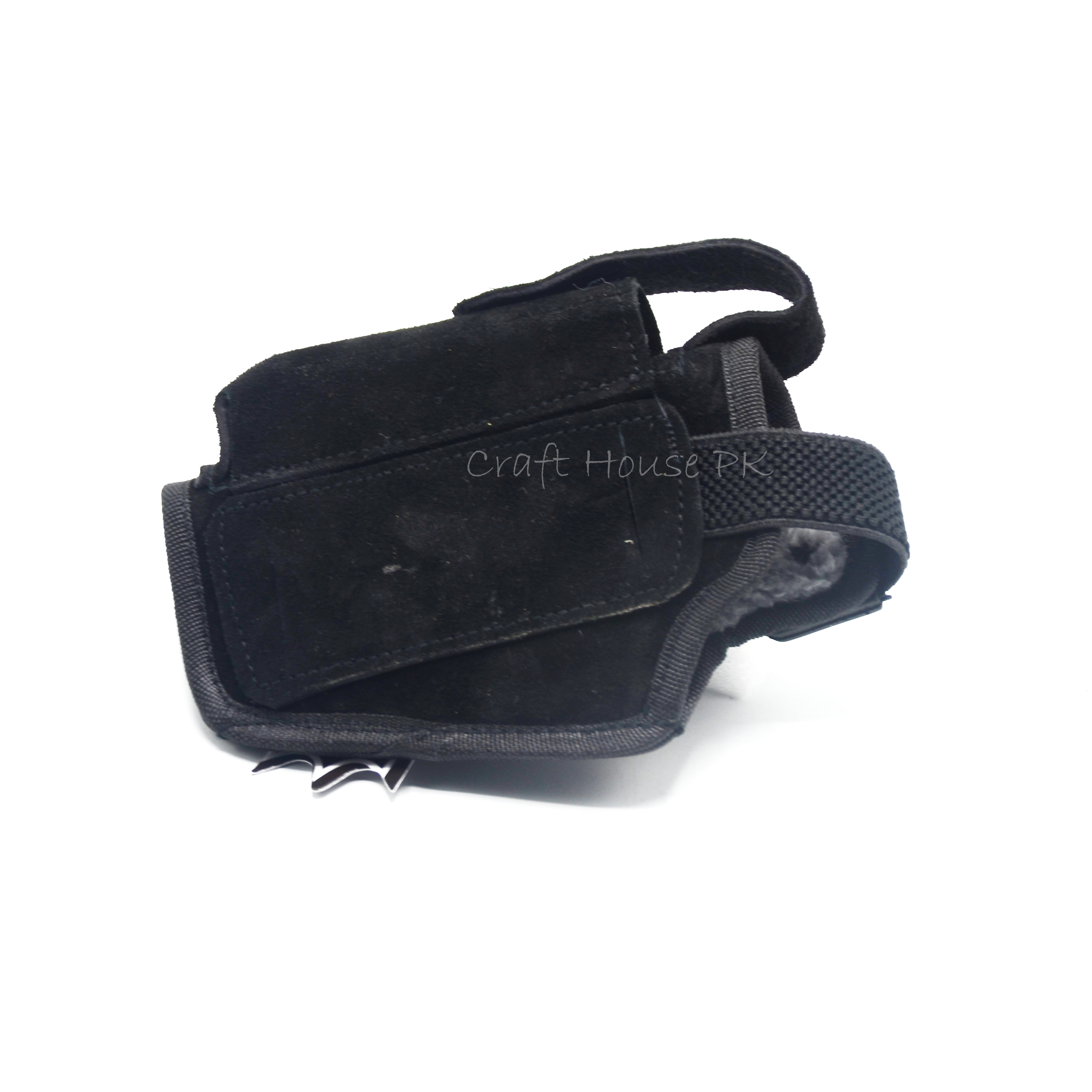 Suede Leather IWB Cover - Black
