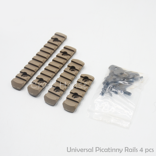 20 mm rails for Mounting sights - installs on polymer / wood handguards